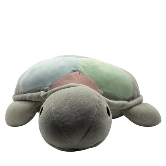 Miniso Plush Turtle Stuffed Animal Pastel Blue Pink Gray Baby Toy Cute W/Tag - Picture 2 of 12